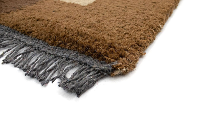 Nepal Teppich 140 x 70 cm - beige