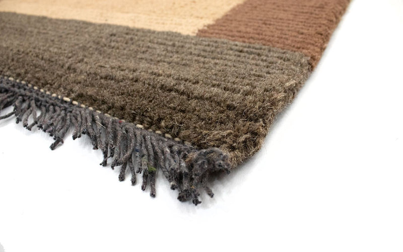 Nepal Teppich 140 x 70 cm - beige