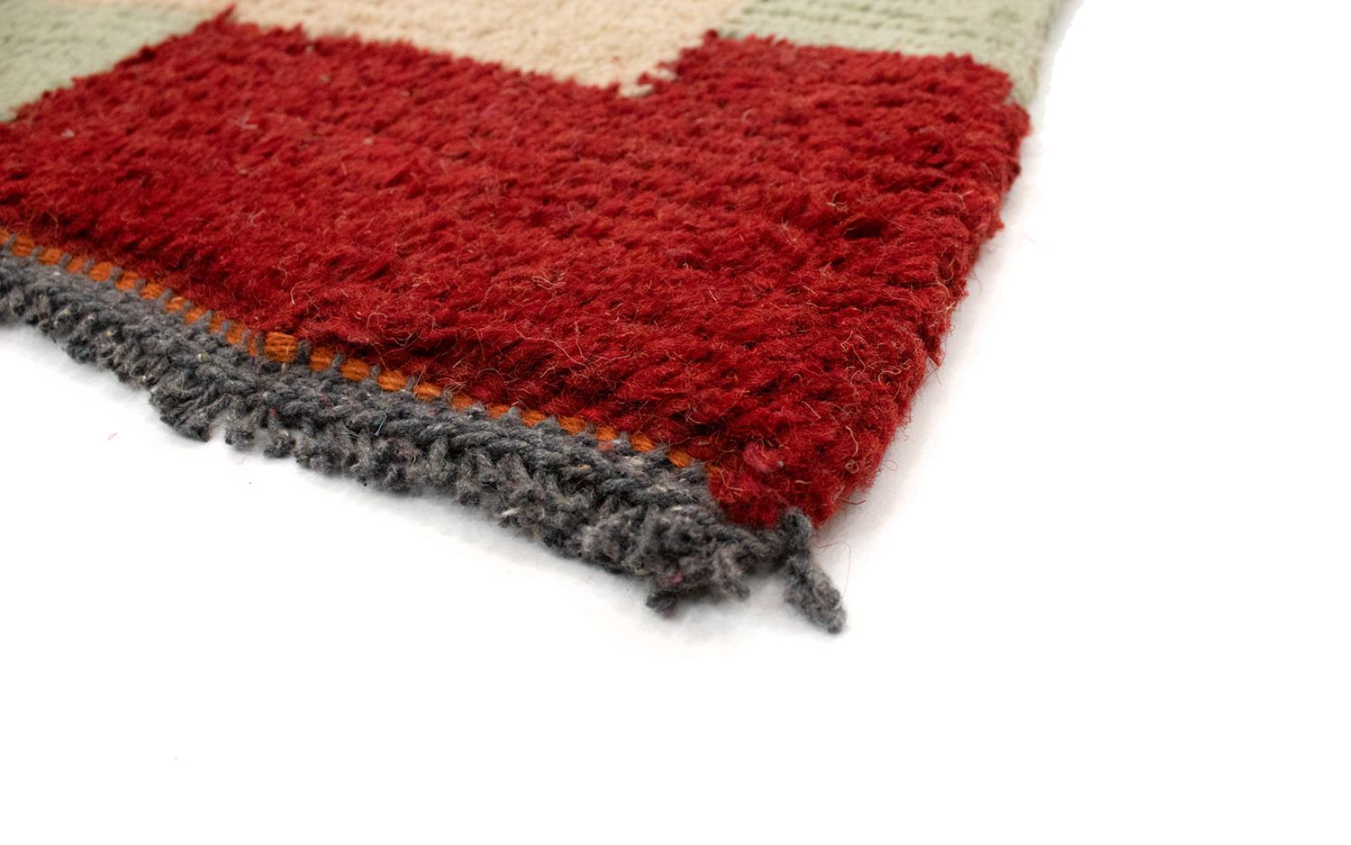 Nepal Teppich 140 x 70 cm - beige