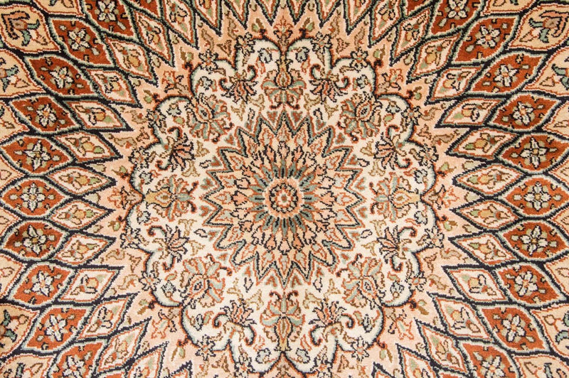 Seidenteppich - Kaschmir Seide 194 x 120 cm Teppichbrücke