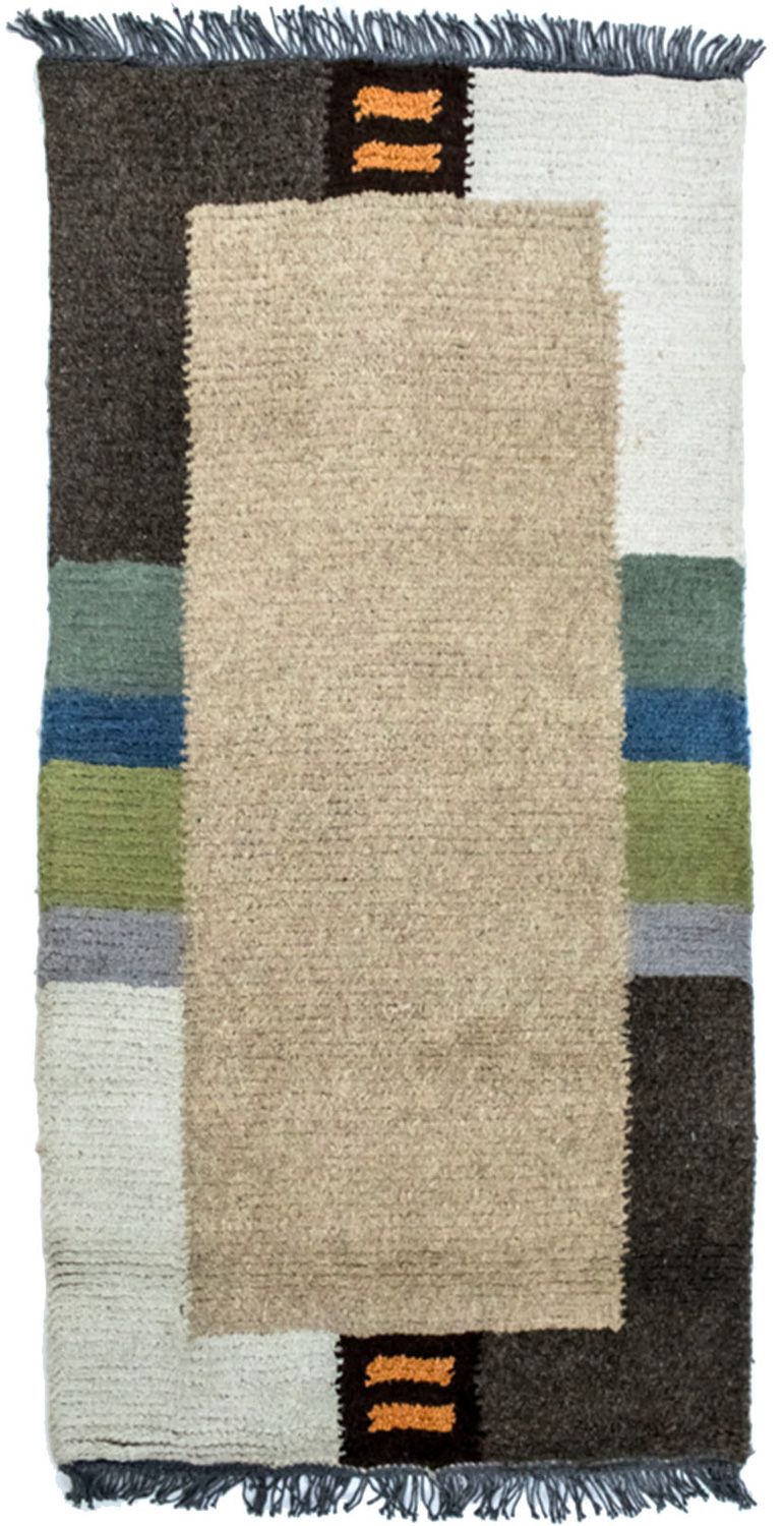 Nepal Teppich 140 x 70 cm - beige