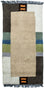 Nepal Teppich 140 x 70 cm - beige