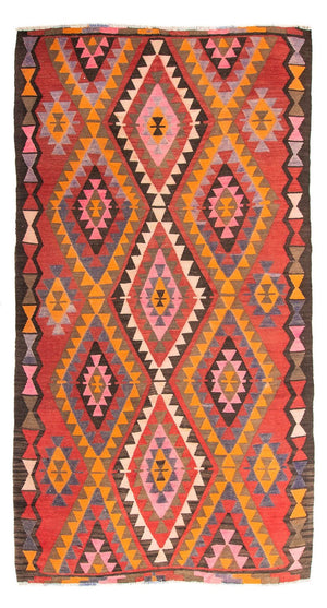 Kelim Teppich - Old 300 x 180 cm - mehrfarbig