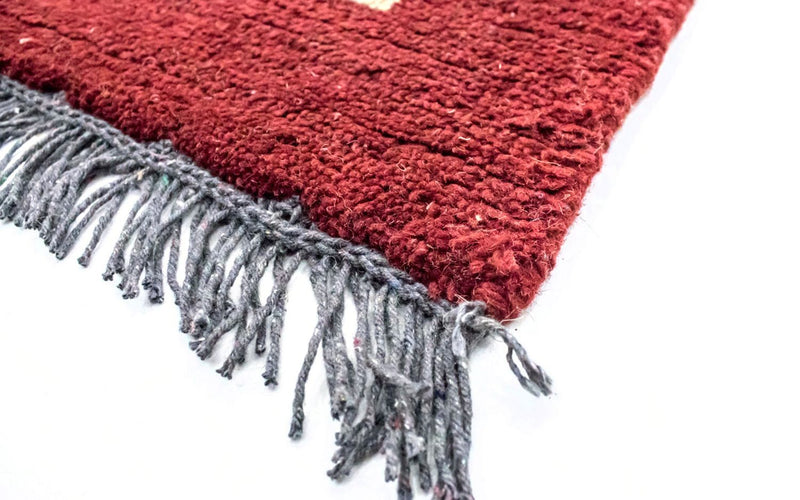 Nepal Teppich 140 x 70 cm - beige