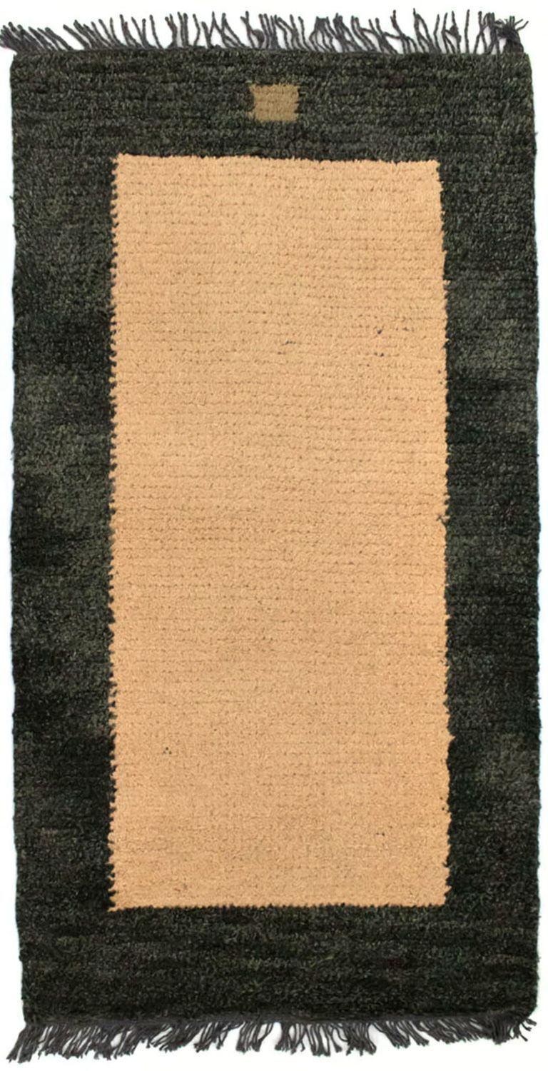 Nepal Teppich 140 x 70 cm - beige