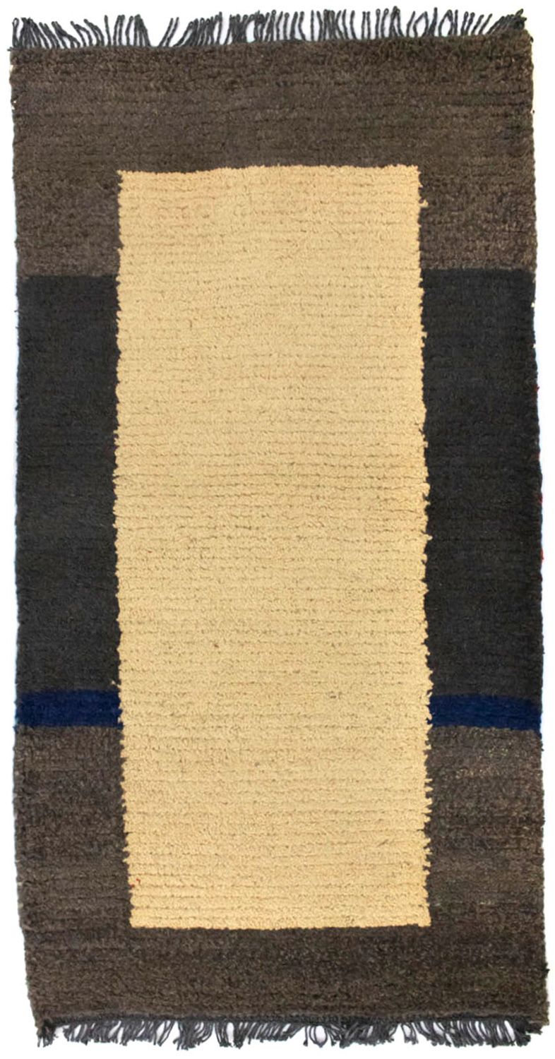 Nepal Teppich 140 x 70 cm - beige