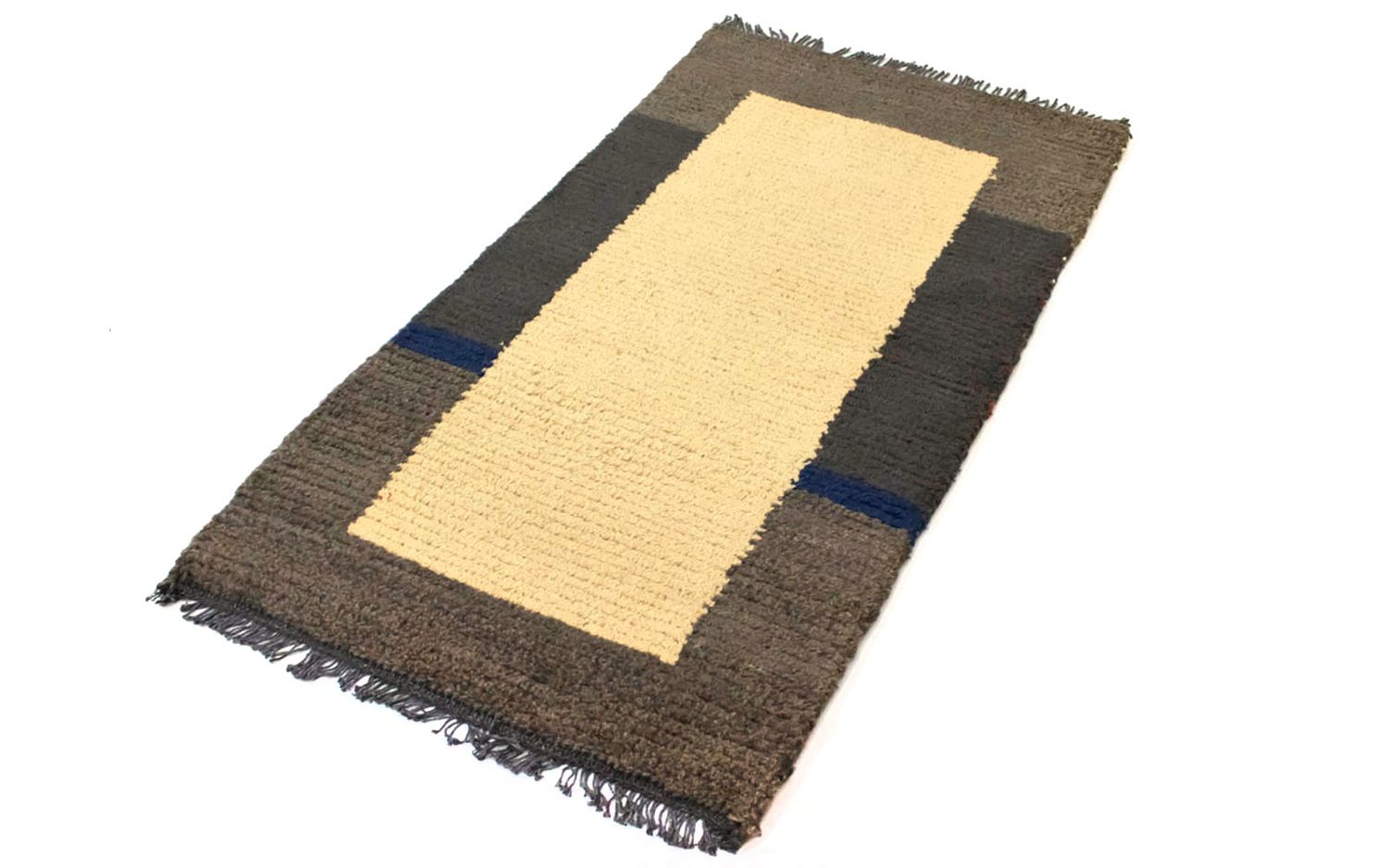 Nepal Teppich 140 x 70 cm - beige