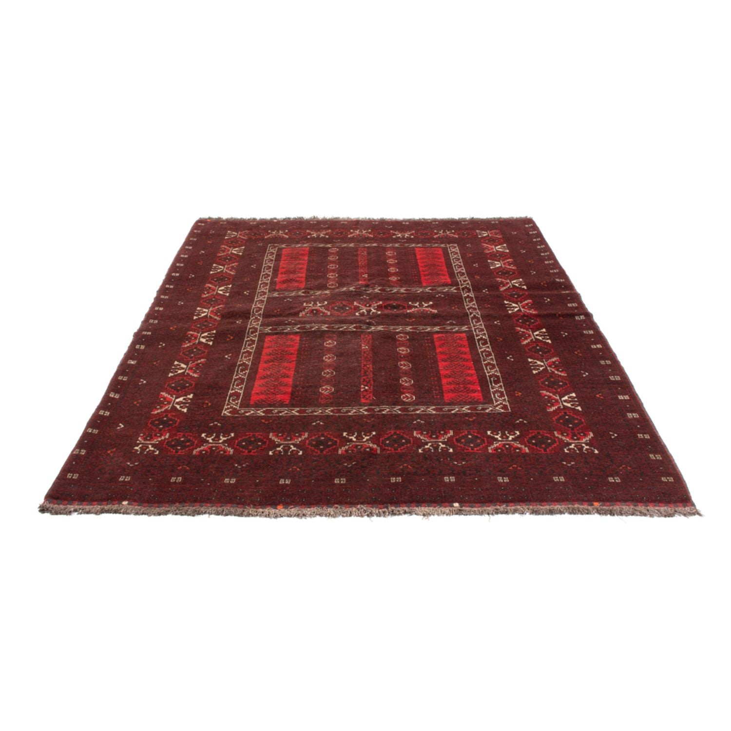 Turkaman Teppich - 224 x 158 cm - rot