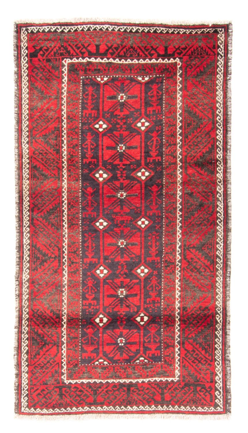 Läufer Belutsch - 205 x 112 cm - rot