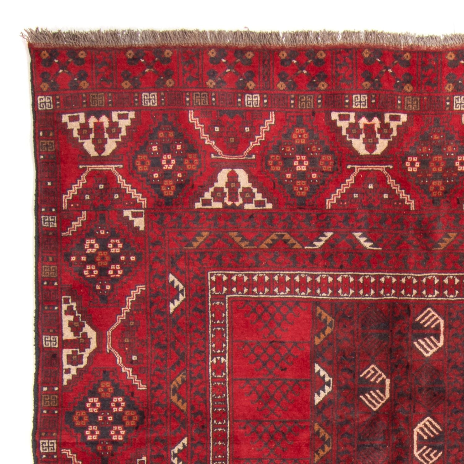 Turkaman Teppich - 230 x 153 cm - rot