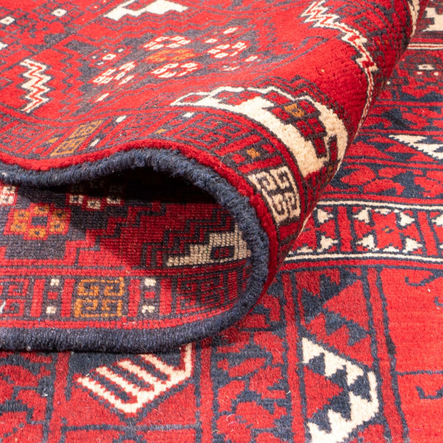 Turkaman Teppich - 230 x 153 cm - rot