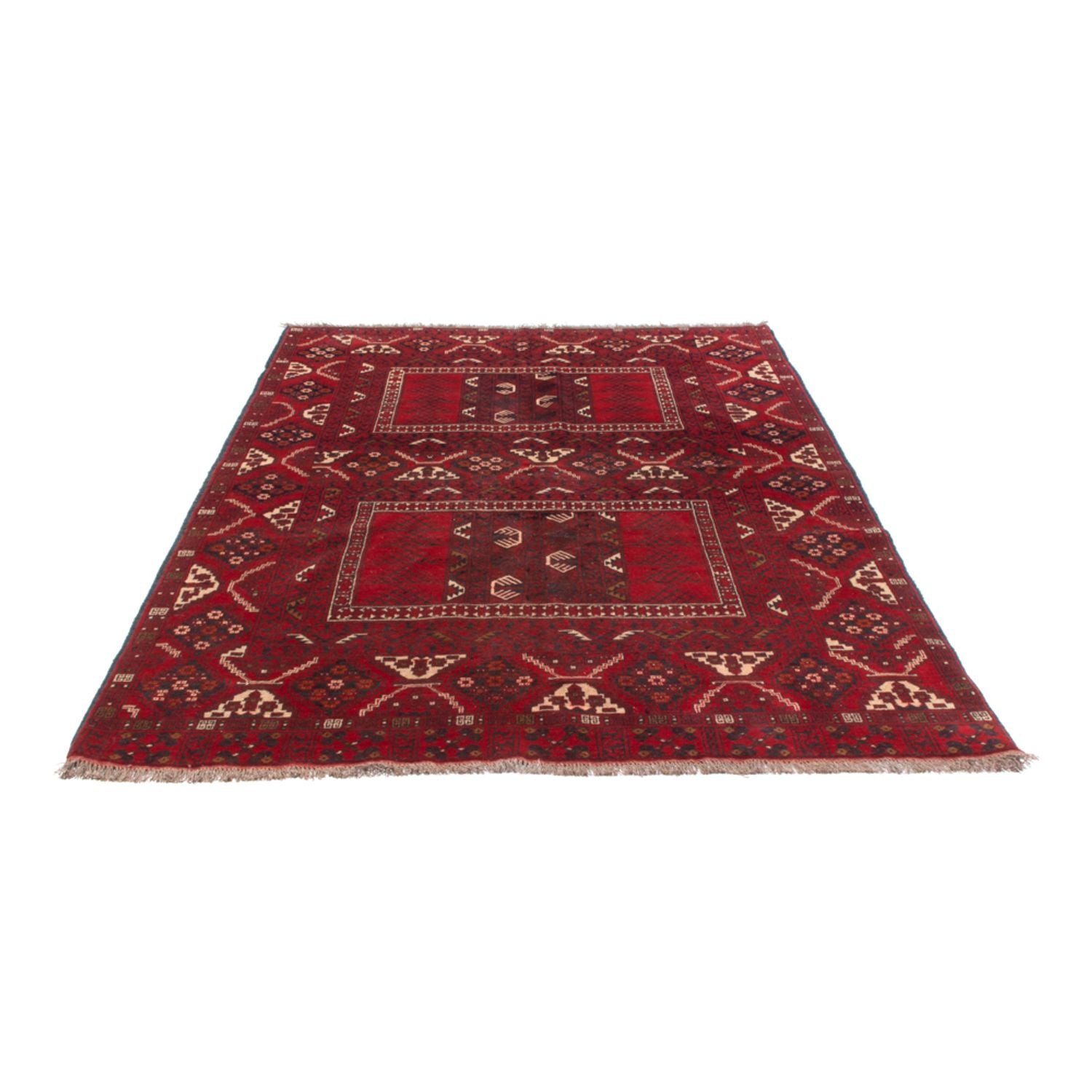 Turkaman Teppich - 230 x 153 cm - rot