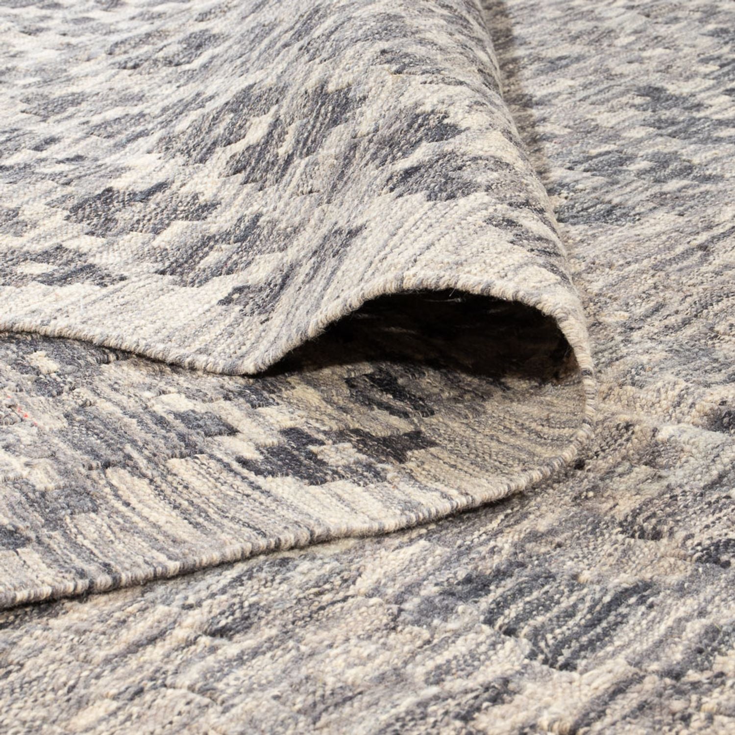 Kelim Teppich - Trendy - 250 x 177 cm - dunkelbeige