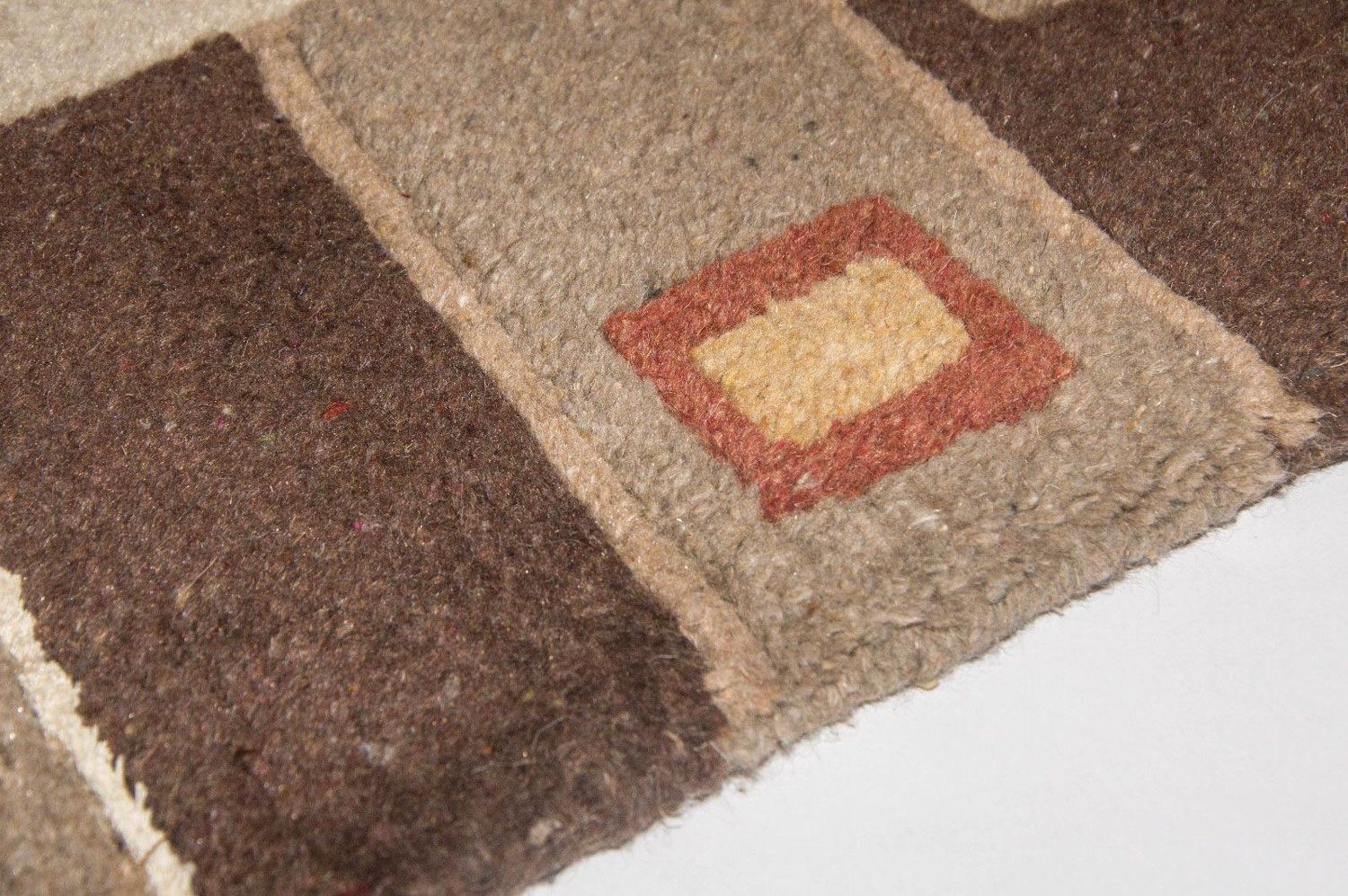 Nepal Teppich 160 x 90 cm - beige