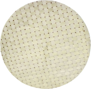 Nepal Teppich 150 x 150 cm - beige