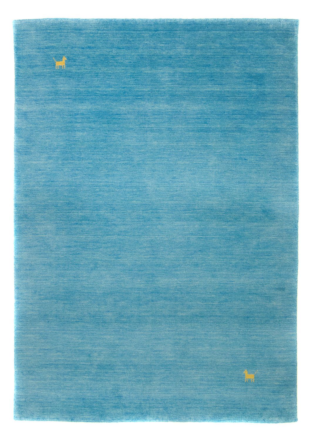 Gabbeh Teppich - Indus 300 x 250 cm - hellblau