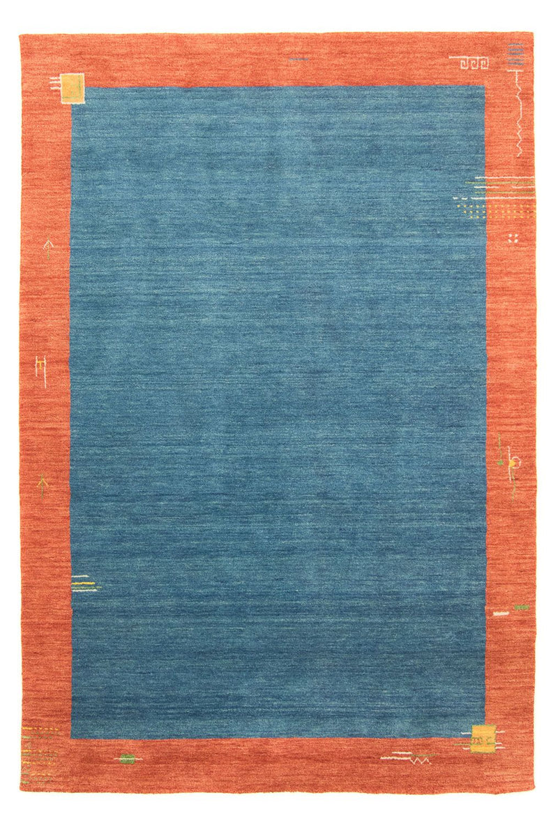 Gabbeh Teppich - Indus 180 x 120 cm - blau
