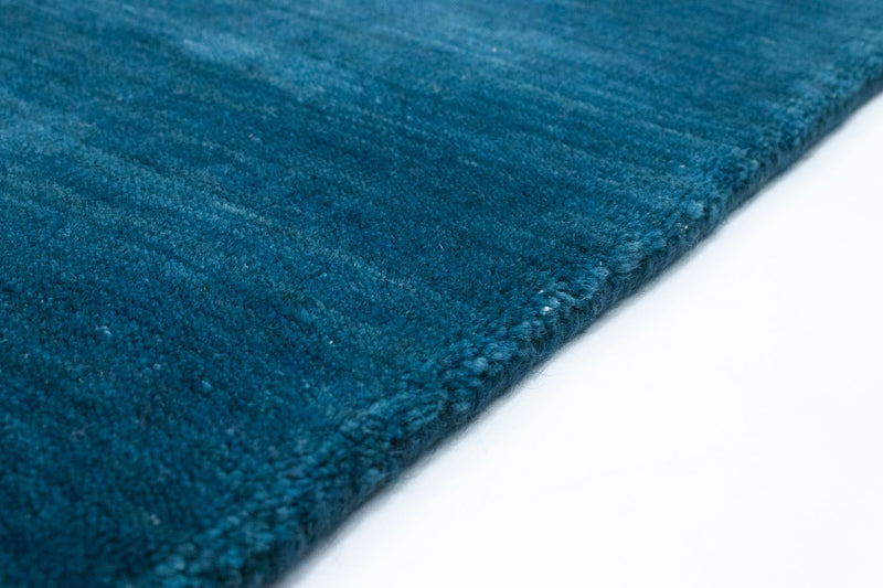 Gabbeh Teppich - Indus 160 x 90 cm - petrolblau