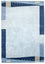 Nepal Teppich 300 x 200 cm - hellblau