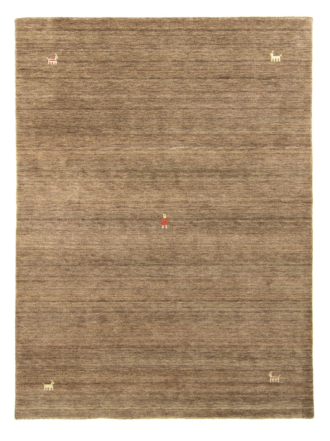 Gabbeh Teppich - Indus 250 x 200 cm - braun