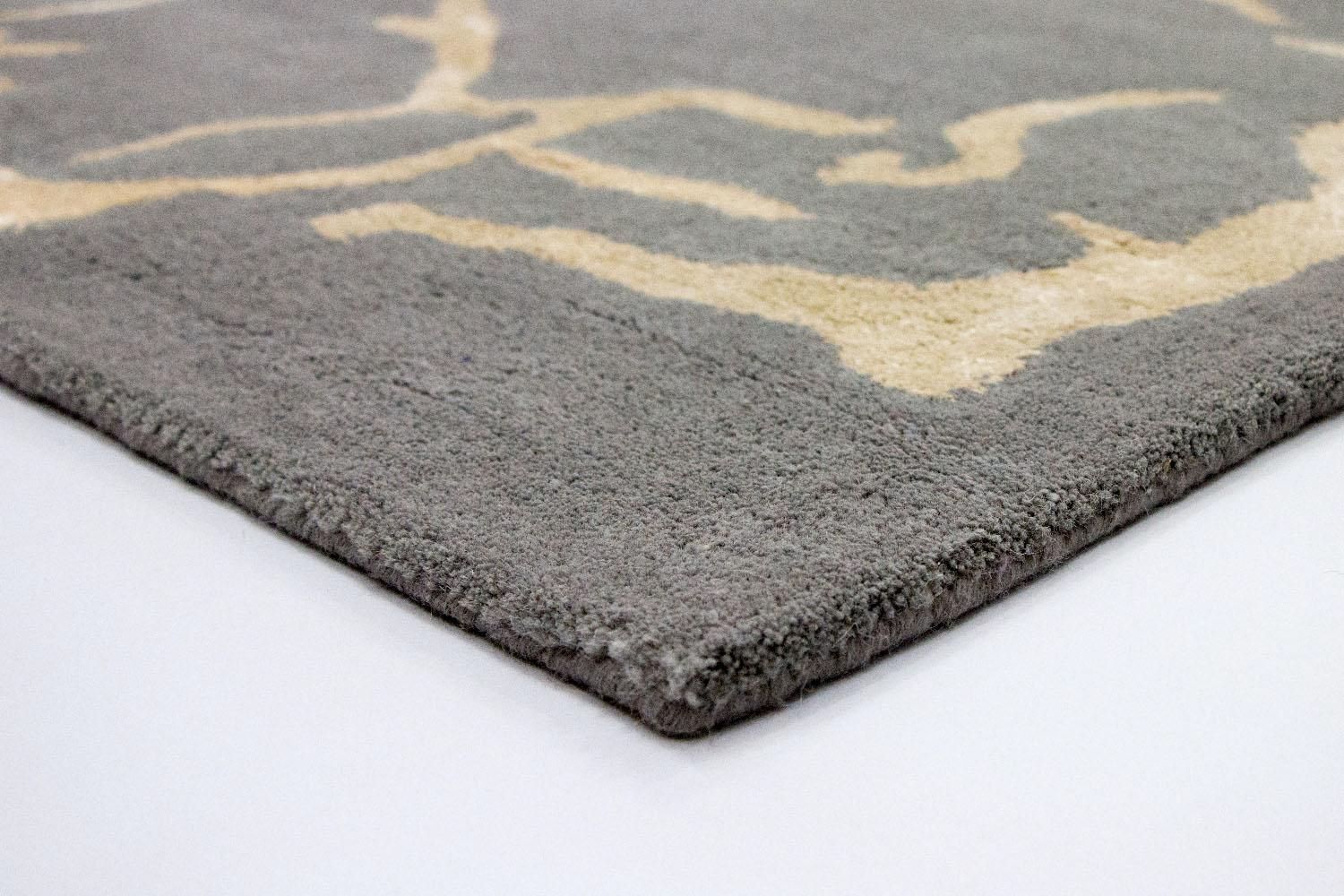 Designer Teppich 241 x 154 cm Wohnzimmer Teppich