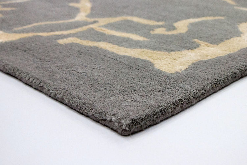 Designer Teppich 241 x 154 cm Wohnzimmer Teppich