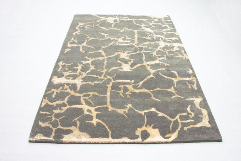 Designer Teppich 241 x 154 cm Wohnzimmer Teppich
