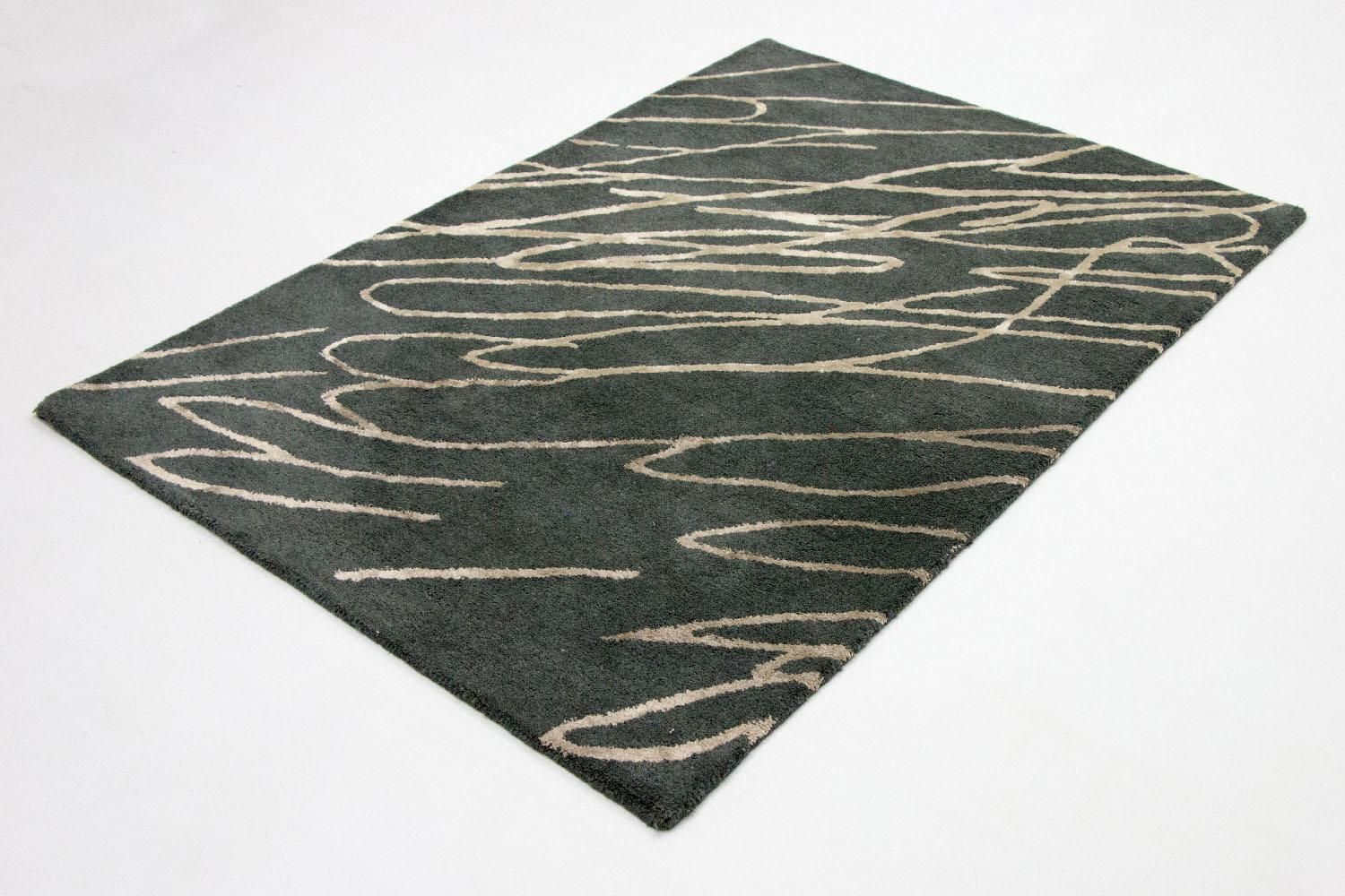 Designer Teppich 180 x 121 cm Teppichbrücke