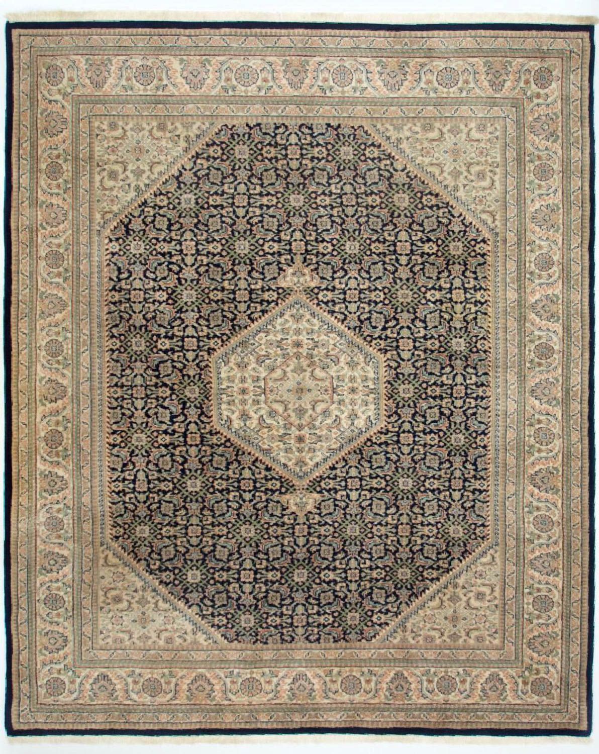 Orientteppich - Bidjar - Indus 248 x 196 cm - dunkelblau