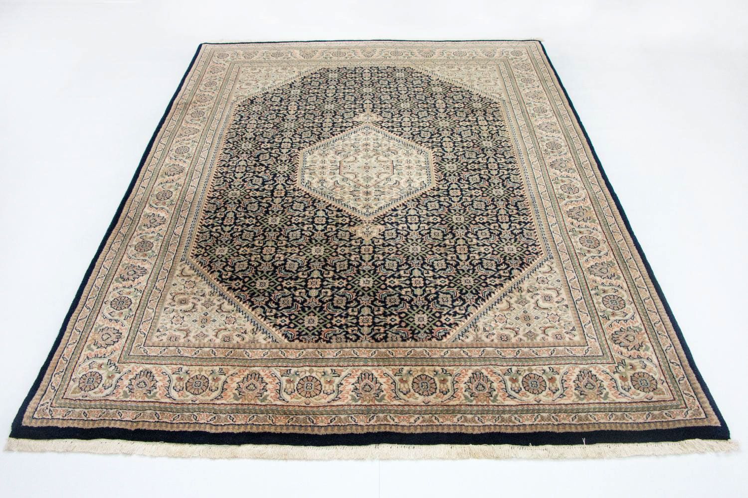 Orientteppich - Bidjar - Indus 248 x 196 cm - dunkelblau