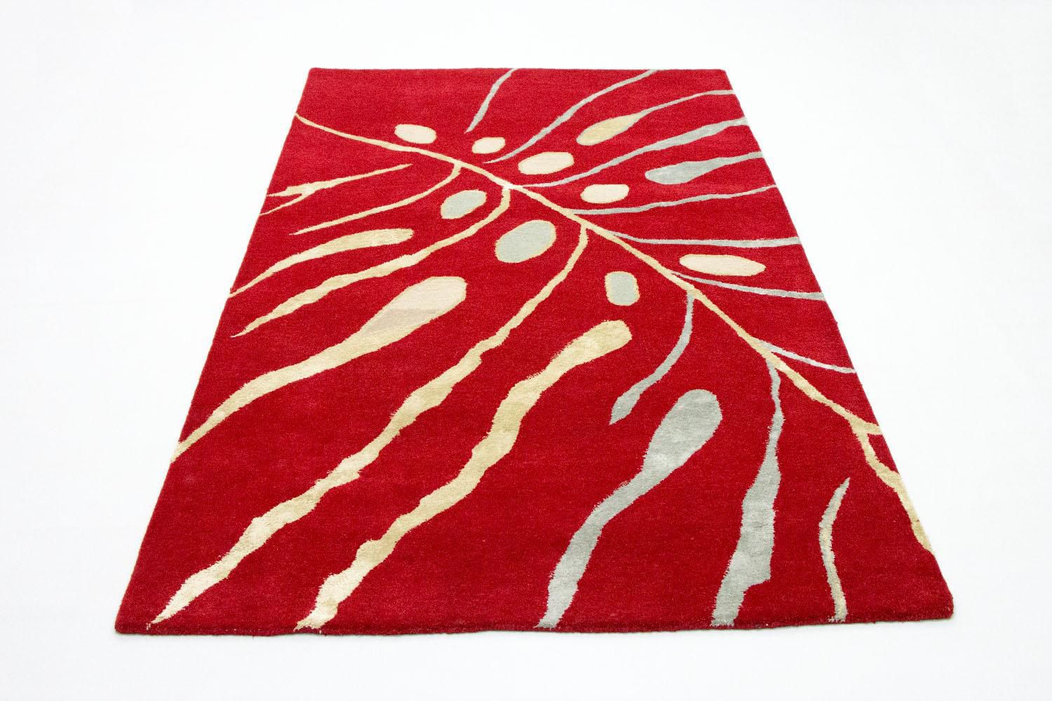 Designer Teppich 245 x 152 cm Wohnzimmer Teppich