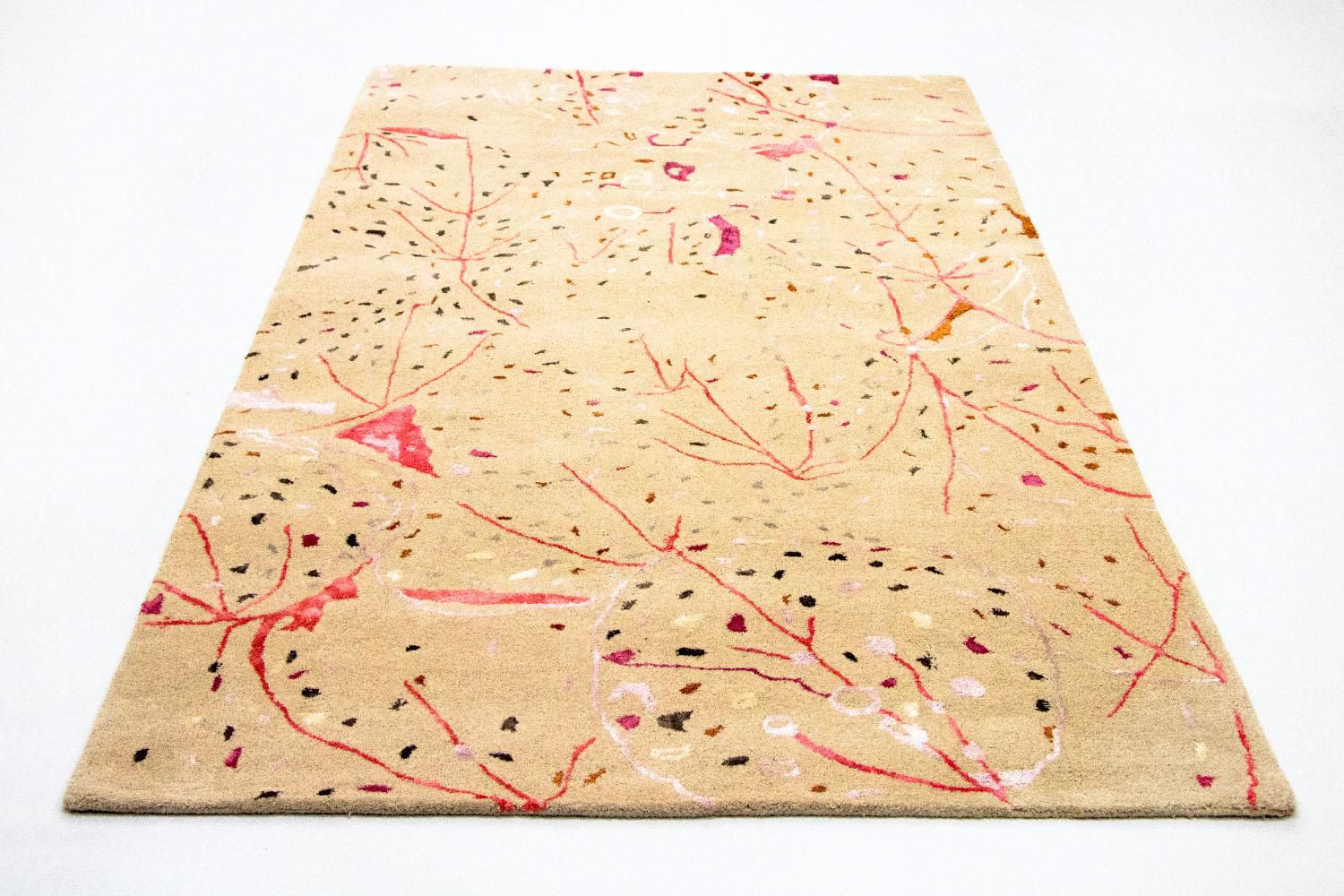 Designer Teppich 244 x 155 cm Teppich Wohnzimmer
