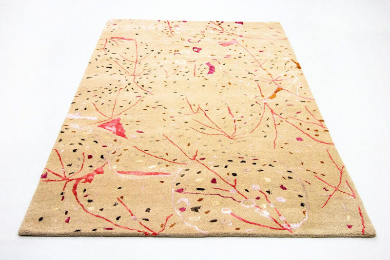 Designer Teppich 244 x 155 cm Teppich Wohnzimmer