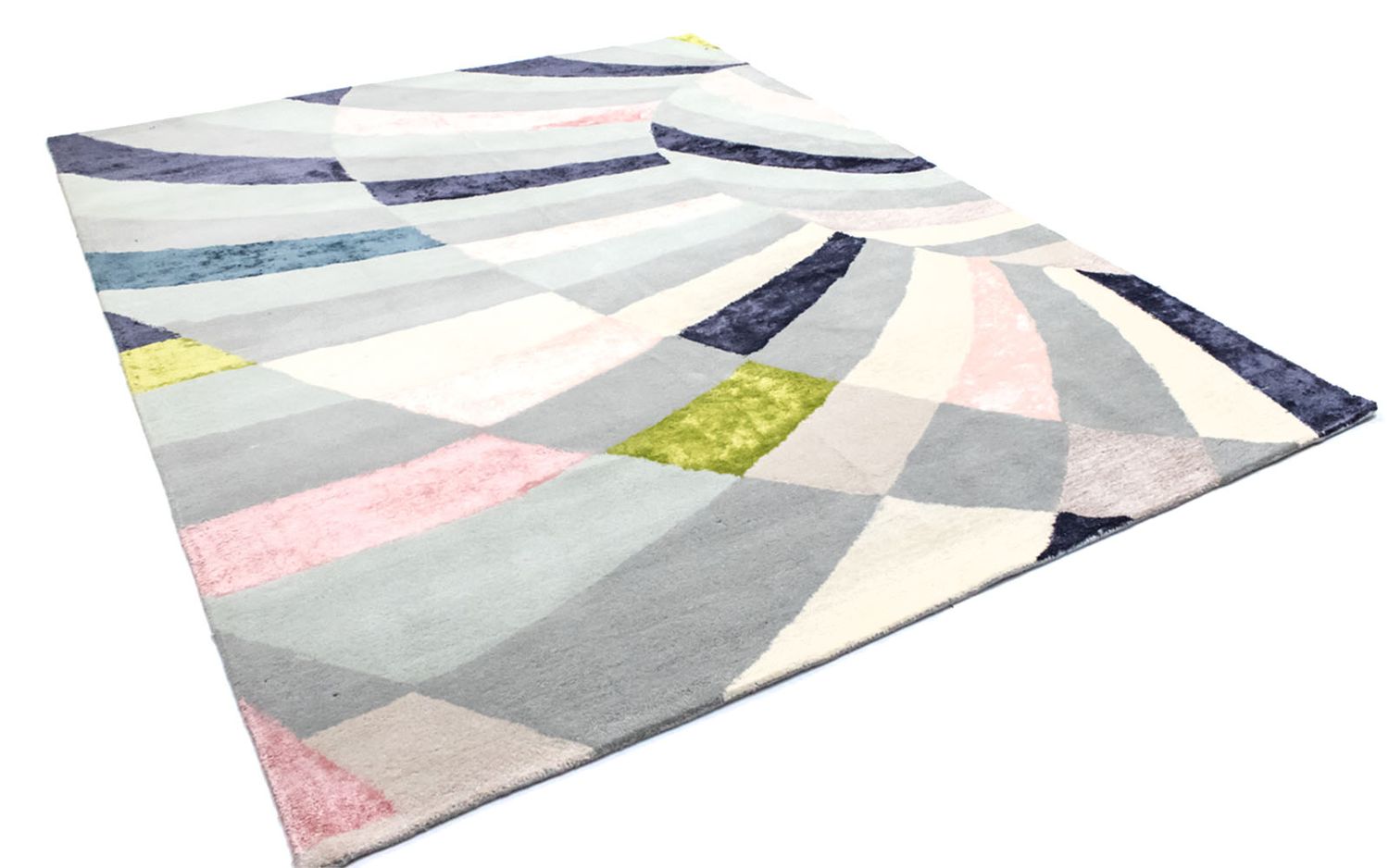 Designer Teppich 299 x 240 cm Wohnzimmer Teppich