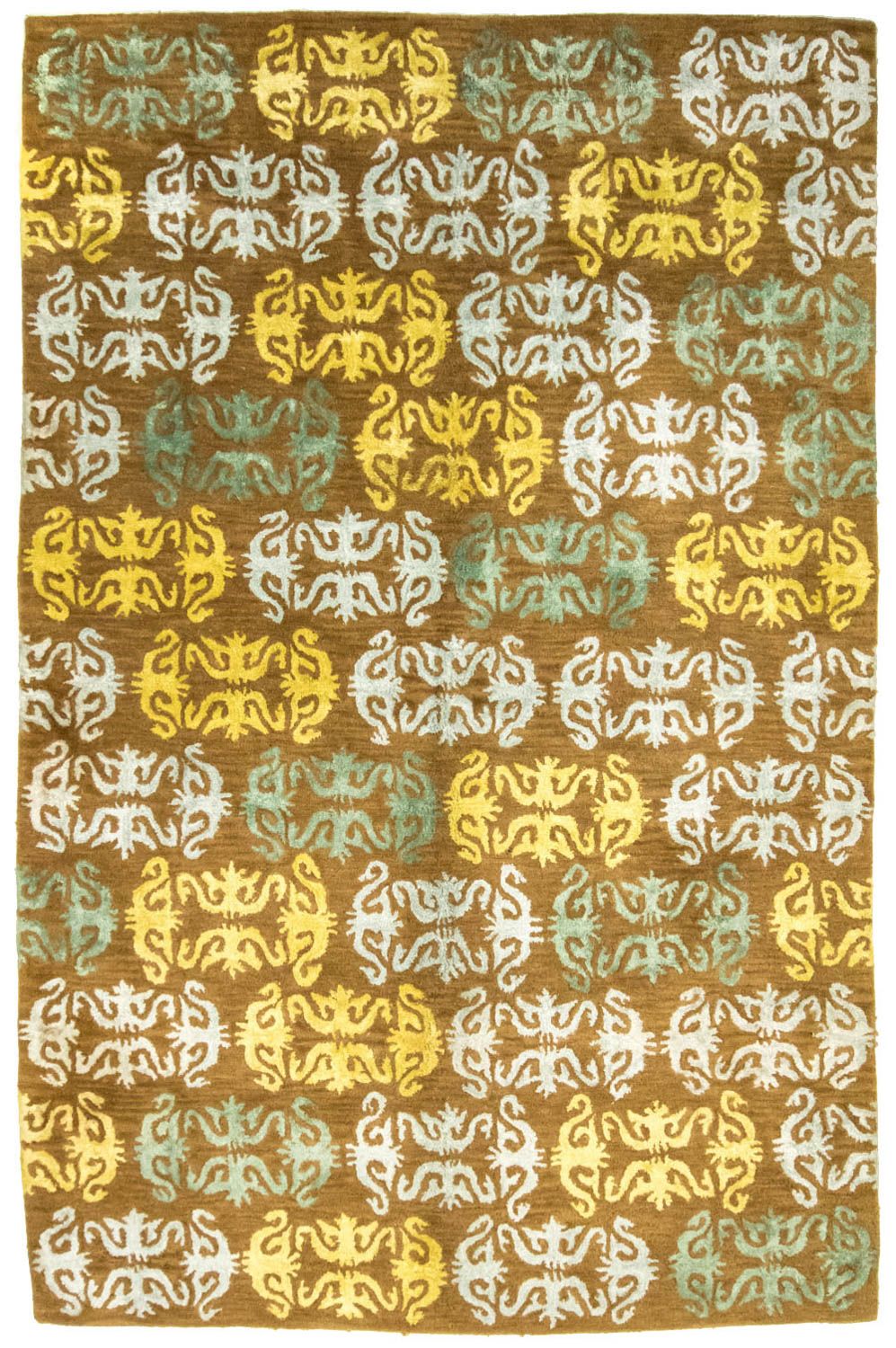 Designer Teppich 263 x 181 cm Teppich Wohnzimmer