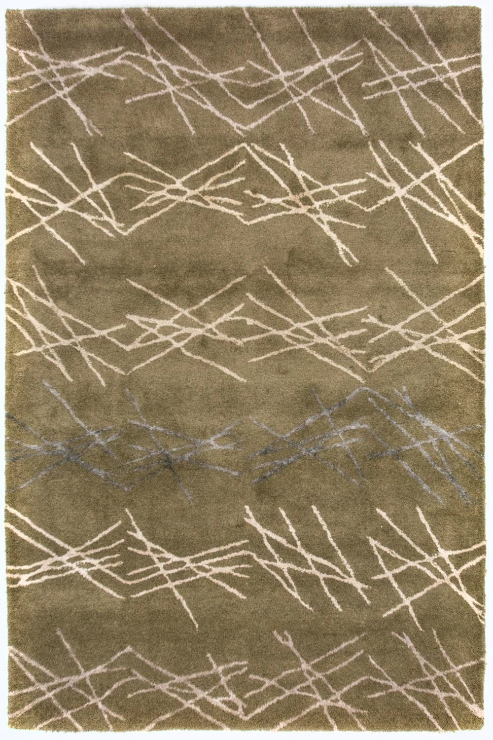 Designer Teppich 182 x 122 cm Teppichbrücke