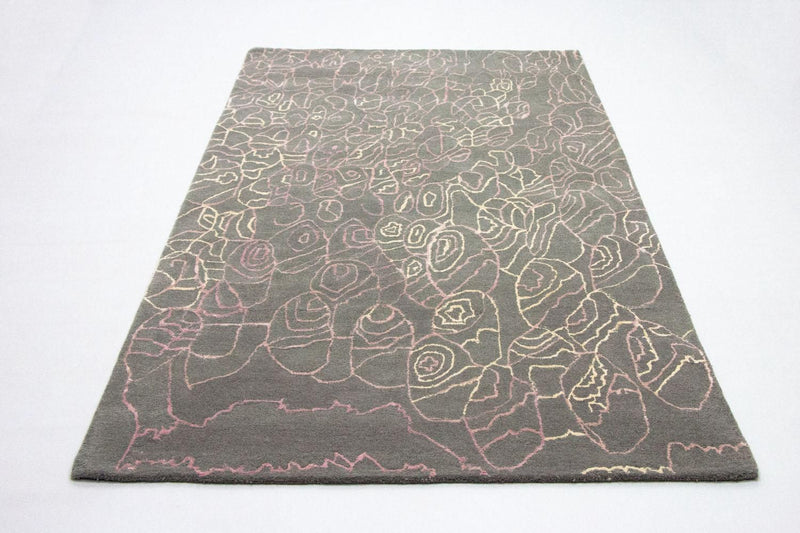 Designer Teppich 244 x 152 cm Teppich Wohnzimmer