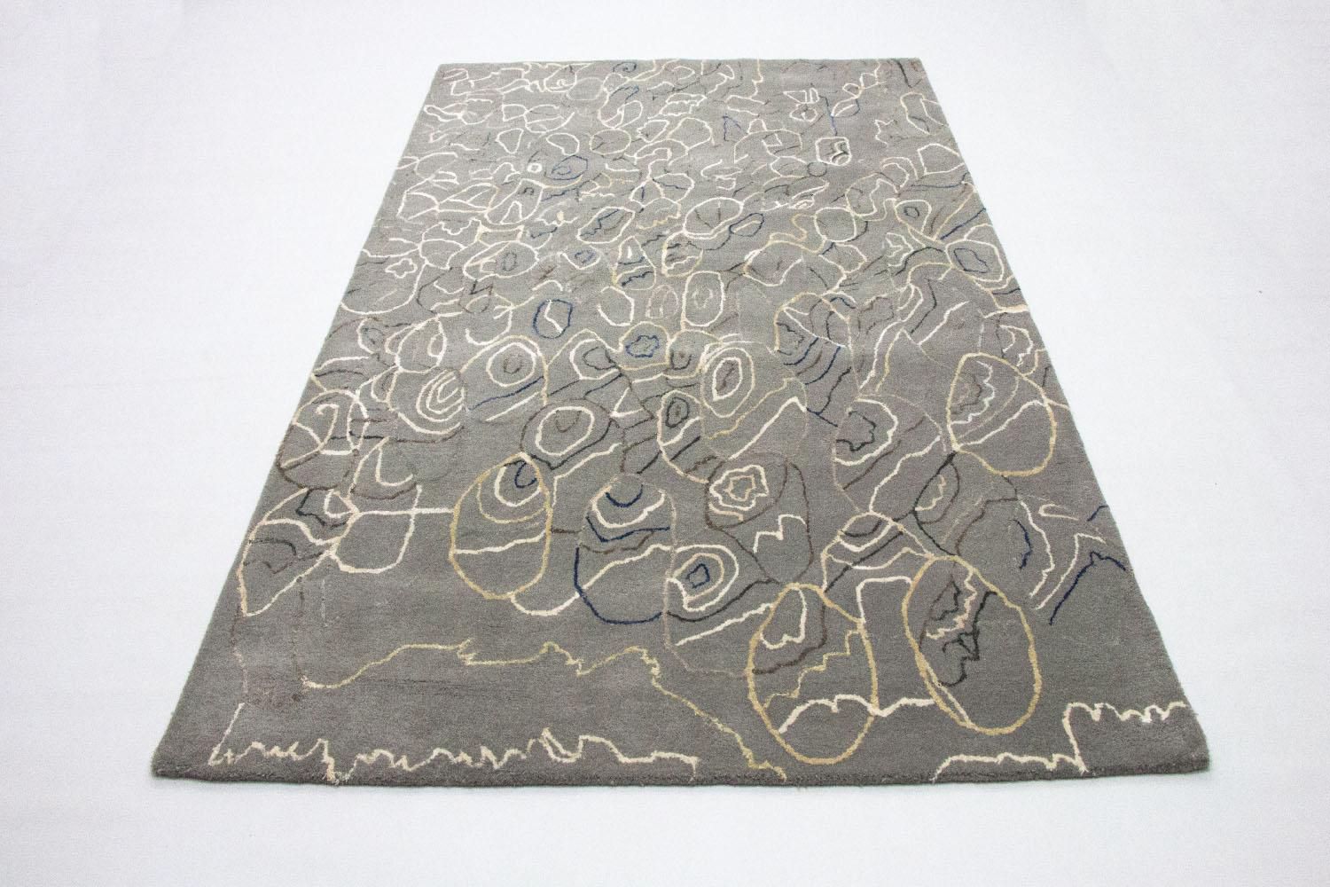 Designer Teppich 243 x 155 cm Teppich Wohnzimmer