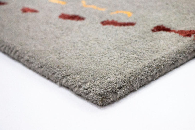Designer Teppich 242 x 155 cm Teppich Wohnzimmer