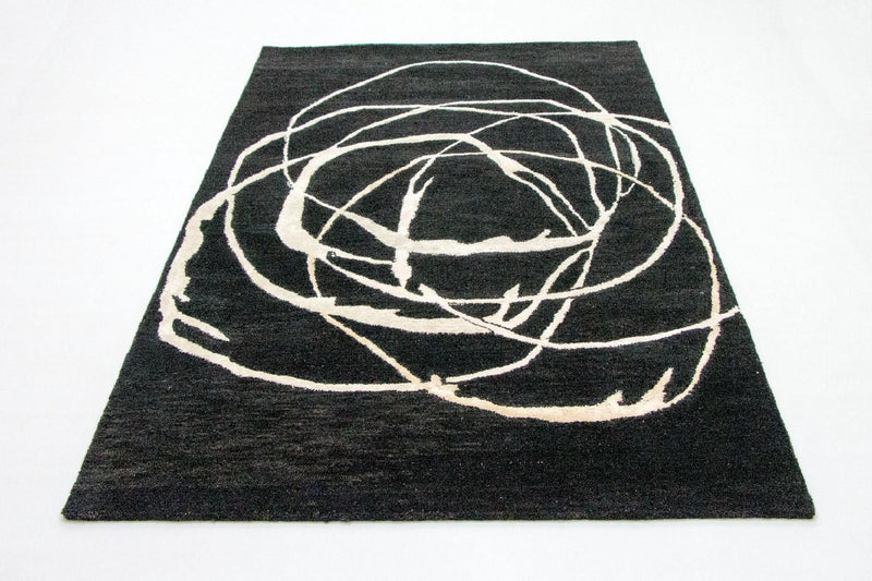 Designer Teppich 245 x 153 cm Teppich Wohnzimmer