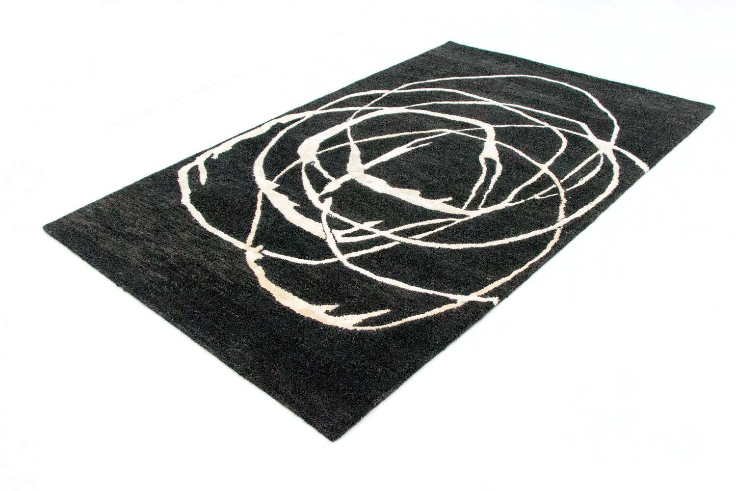 Designer Teppich 245 x 153 cm Teppich Wohnzimmer
