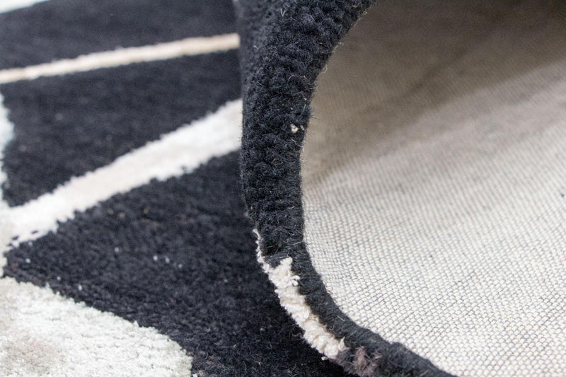 Designer Teppich 245 x 153 cm Teppich Wohnzimmer