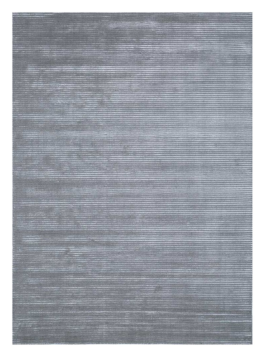 Wollteppich - 240 x 150 cm - grau