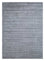 Wollteppich - 240 x 150 cm - grau
