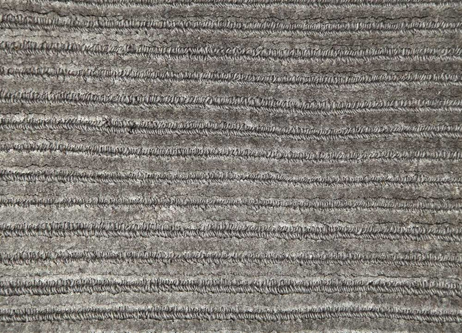 Wollteppich - 240 x 150 cm - grau