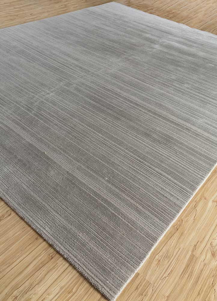 Wollteppich - 300 x 240 cm - grau