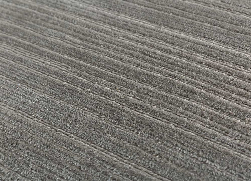 Wollteppich - 300 x 240 cm - grau
