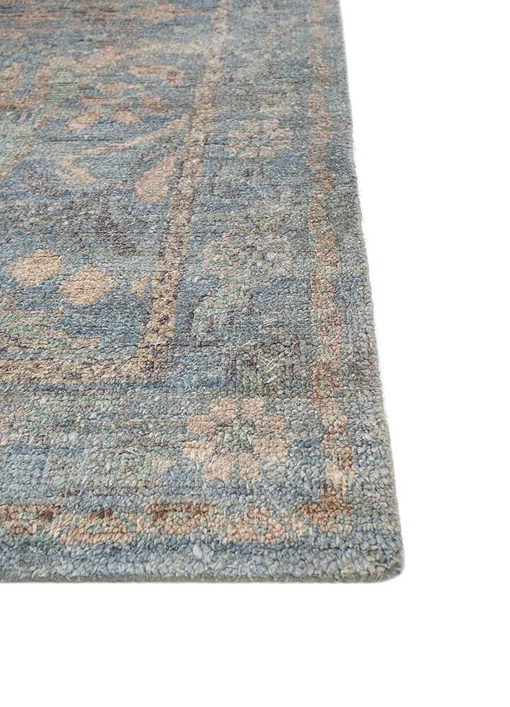 Designer Teppich - 300 x 240 cm - blau