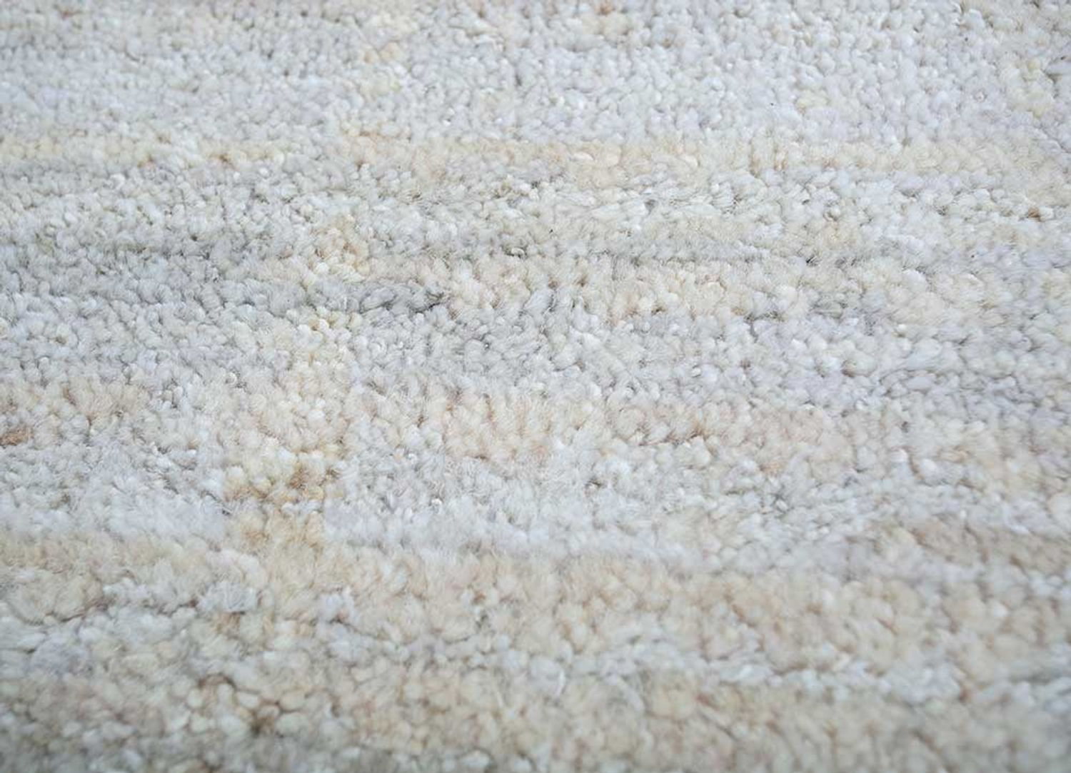 Wollteppich - 300 x 240 cm - creme