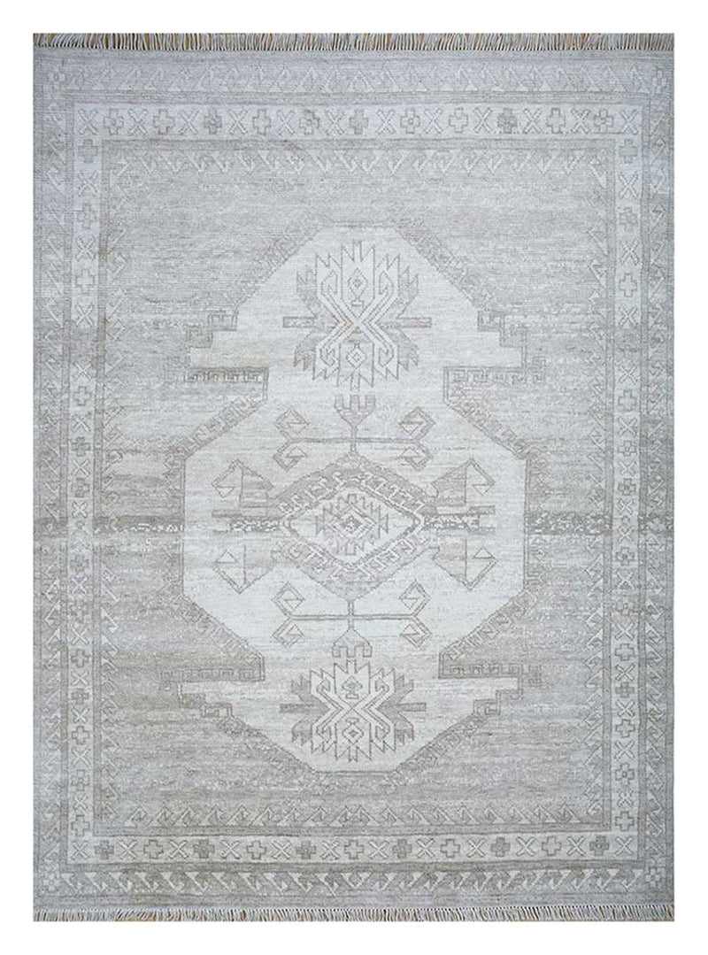 Wollteppich - 300 x 240 cm - hellgrau